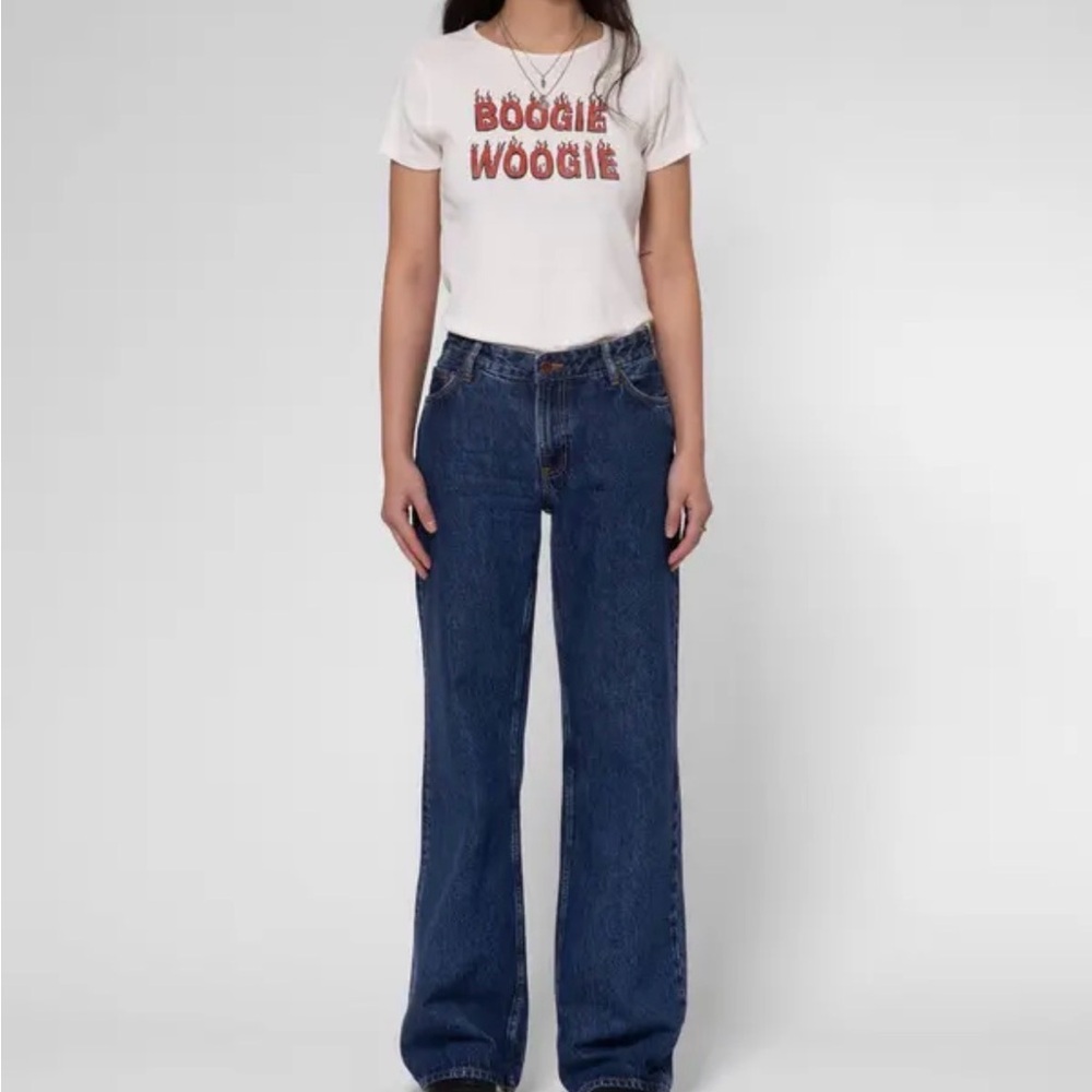 Nudie Jeans Indigo Wide Heidi Jeans
